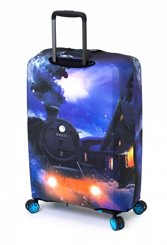 Чехол для чемодана среднего размера Eberhart Steamtrain EBHP02-M купить цена 2280.00 ₽