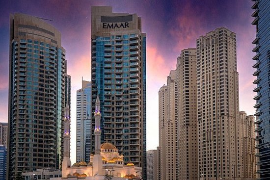 Эмират-курорт Дубай (ОАЭ) - детальная элемента