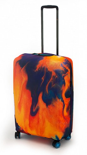 Чехол для чемодана среднего размера Eberhart Firepaint EBHP14-M купить цена 2280.00 ₽