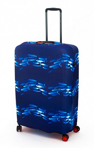 Чехол для чемодана большого размера Eberhart Fish EBHP17-L купить цена 2520.00 ₽