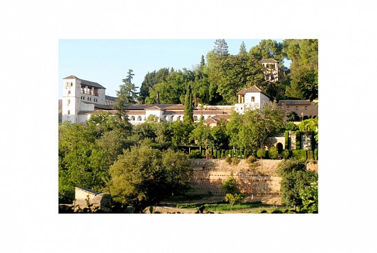 Альгамбра - самое посещаемое туристами место в Испании - детальная элемента