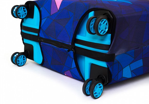 Чехол для чемодана большого размера Eberhart Night Lights EBHP07-L купить цена 2520.00 ₽
