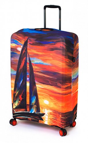 Чехол для чемодана большого размера Eberhart Sailboat Sunset EBHP01-L купить цена 2520.00 ₽