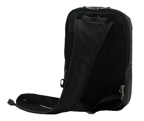Сумка дорожная через плечо Eberhart Insight USB рюкзак однолямочный черный E13-09005 купить цена 5040.00 ₽