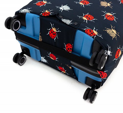 Чехол для чемодана среднего размера Eberhart Ladybugz EBH642-M купить цена 2040.00 ₽