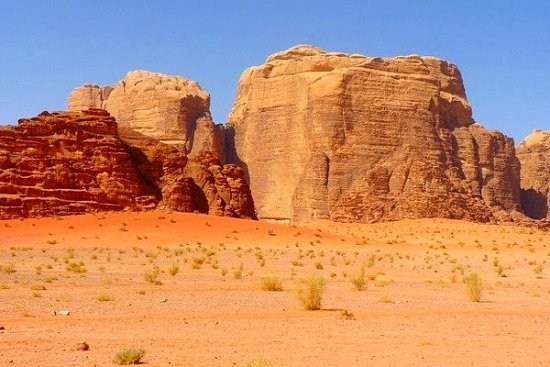 Пустыня Вади-Рам (Иордания) — отдых и достопримечательности - детальная элемента