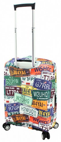 Чехол для чемодана маленького размера Eberhart License Plates EBH400-S купить цена 