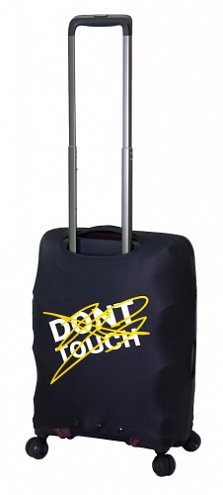 Чехол для чемодана маленького размера Eberhart Scribble Don’t Touch EBH557-S купить цена 1800.00 ₽