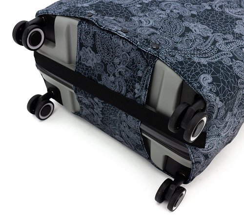 Чехол для чемодана большого размера Eberhart Black Canvas EBH625-L купить цена 2220.00 ₽