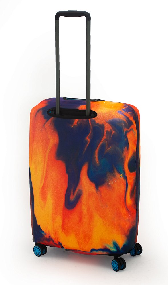 Чехол для чемодана среднего размера Eberhart Firepaint EBHP14-M купить цена 2280.00 ₽