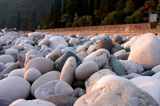 Пляжный отдых в Гаграх (Абхазия) - детальная элемента