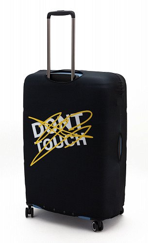 Чехол для чемодана большого размера Eberhart Scribble Don’t Touch EBH557-L купить цена 2220.00 ₽