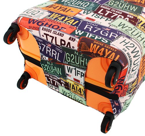 Чехол для чемодана большого размера Eberhart License Plates EBH400-L купить цена 2220.00 ₽