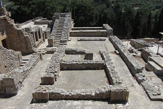 Кносский лабиринт Минотавра (Греция) - детальная элемента