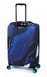 Чехол для чемодана среднего размера Eberhart Diagonal Purple Waves EBHP03-M купить цена 2280.00 ₽ thumb