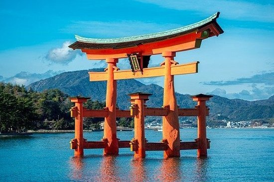 Путешествие в город Хиросима (Япония) - детальная элемента