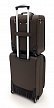 Чемодан Ricardo Monterey 2.0 для ручной клади XS полиэстер коричневый 206-16-240-USB купить цена 10680.00 ₽ thumb