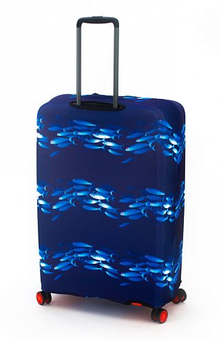 Чехол для чемодана большого размера Eberhart Fish EBHP17-L купить цена 2520.00 ₽