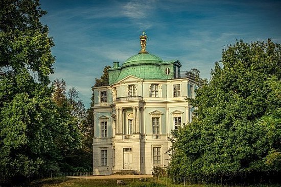 Дворцовый комплекс Бельведер в Австрии - детальная элемента