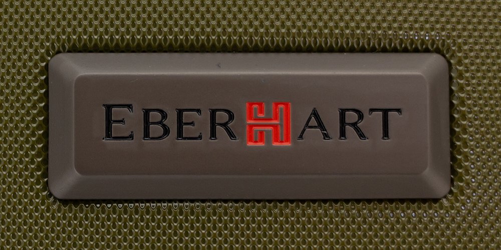 Чемодан Eberhart Enigma средний M поликарбонат оливковый 07E-019-424 купить цена 23140.00 ₽