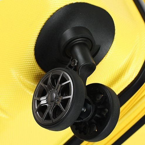 Чемодан Eberhart Lotus средний М поликарбонат желтый 03L-006-424 купить цена 24900.00 ₽