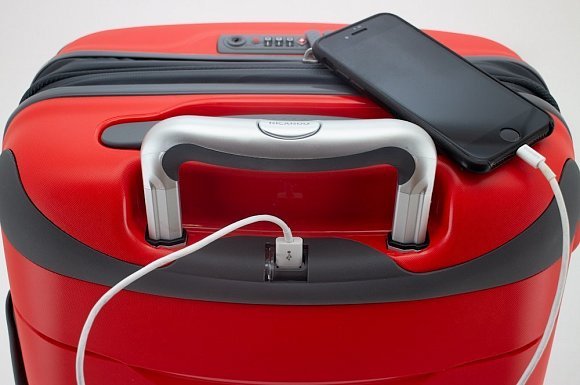 Чемодан Ricardo Mendocino маленький S полипропилен красный USB 020-20-RAA-4NE купить цена 23790.00 ₽