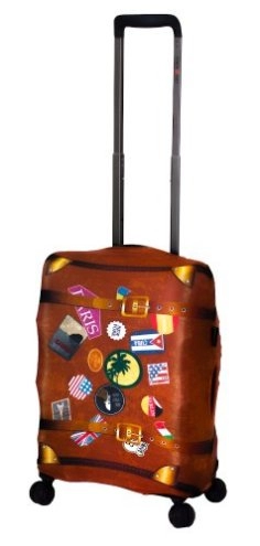 Чехол для чемодана маленького размера Eberhart Retro Case Stickers EBH554-S купить цена 1800.00 ₽