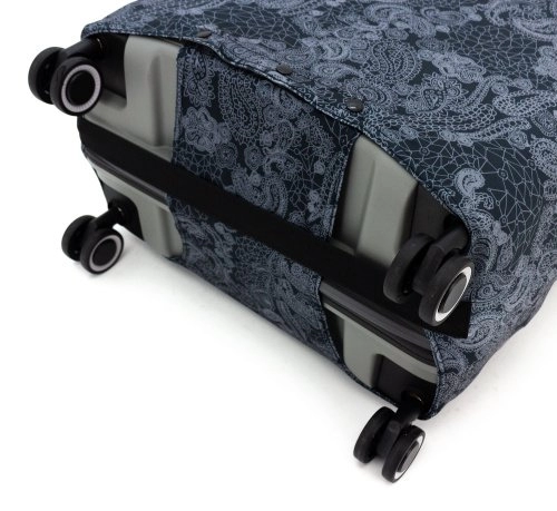 Чехол для чемодана среднего размера Eberhart Black Canvas EBH625-M купить цена 2040.00 ₽