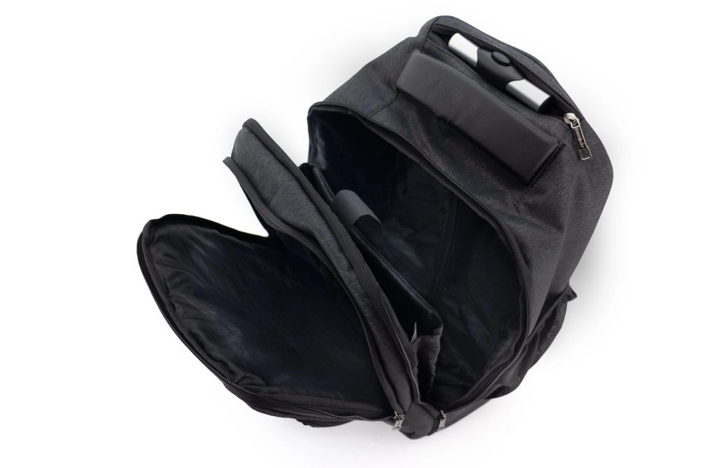 Рюкзак на колесах Eberhart Legacy темно-серый нейлон E11-008-008 купить цена 12350.00 ₽